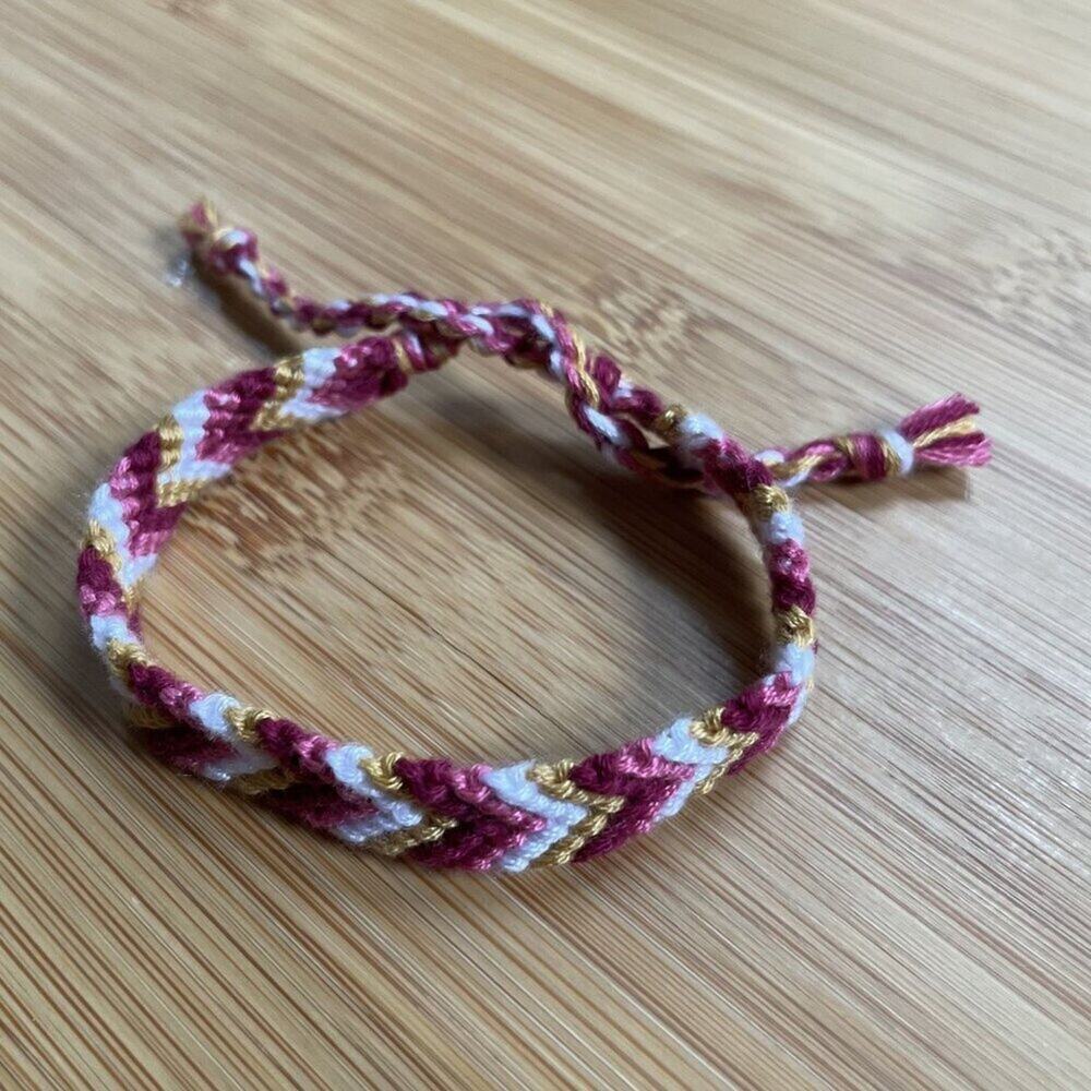 Aisha Bracelet, anklet, trendy, comfortable, tie, embroidery thread, woven, gift